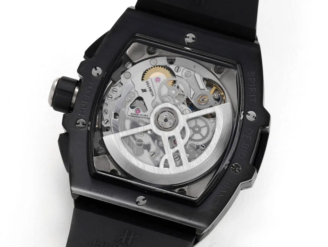 JB Factory HUBLOT Spirit of Big Bang Black Titanium & Resin Limited Edition Watch – Model 642.NX.0170.RX – Super Clone Masterpiece Modern 6029